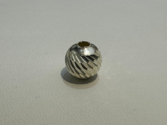 Balin Adiamantado De Plata #3mm
